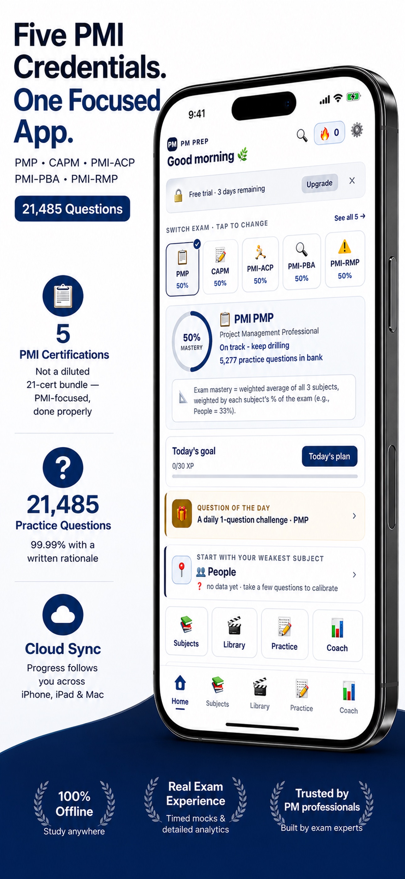 Screenshot 2 of PMI Prep: CAPM PMP ACP PBA RMP