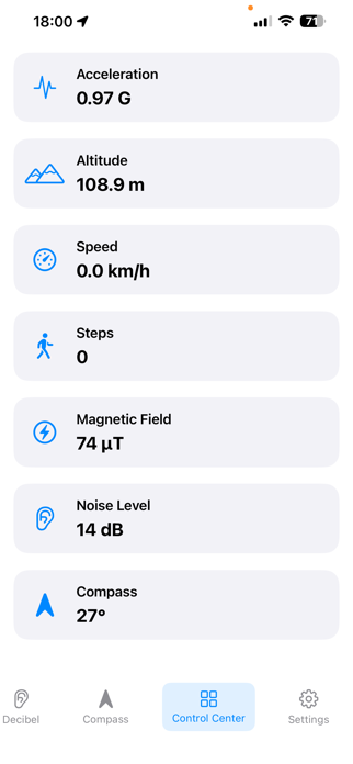SenseMeter Screenshot 8 of 9
