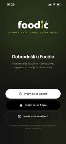 Foodić screenshot