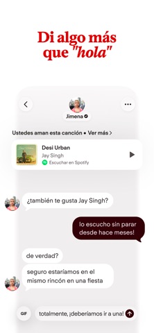 Tinder: citas, chat y amigos App Store preview screenshot 9