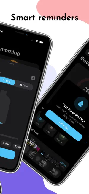 H2Go Water Tracker & Reminder screenshot 2