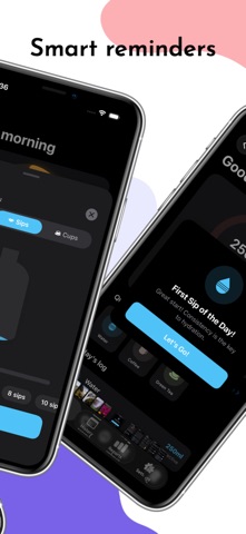 H2Go Water Tracker & Reminder screenshot