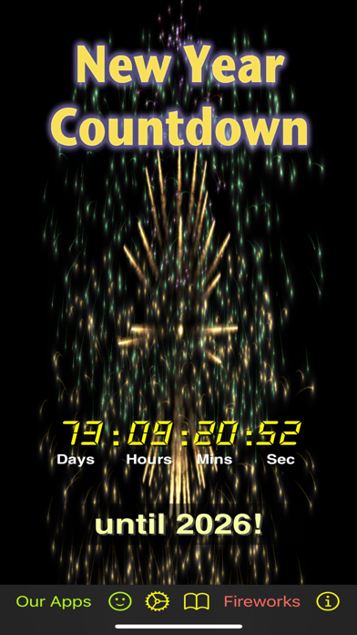 New Year Countdown iPhone screenshot 8 - Entertainment app