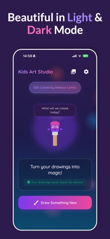 Kids Art Studio - AI Drawing screenshot