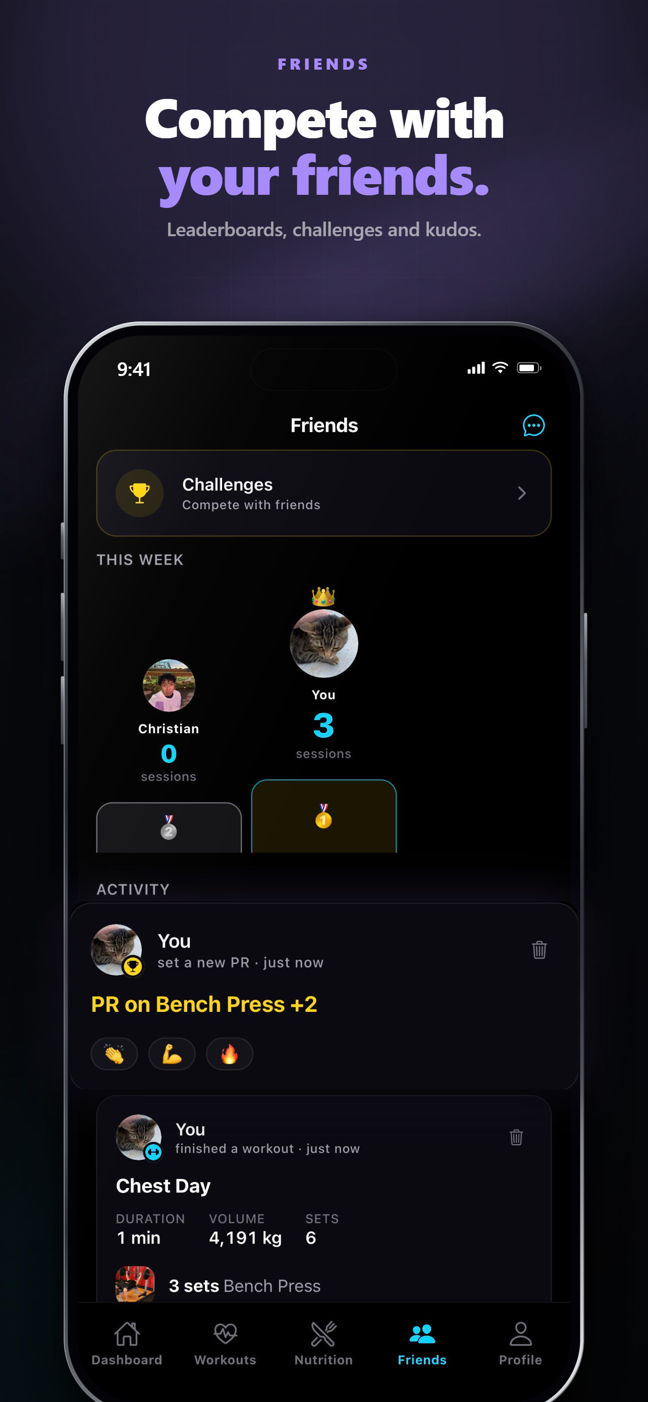 Nexa – Workout & Nutrition screenshot 8