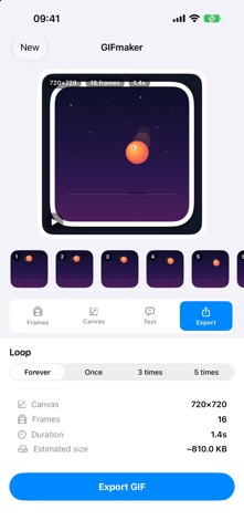 GIFmaker: GIF Maker & Editor Screenshot 4 of 5