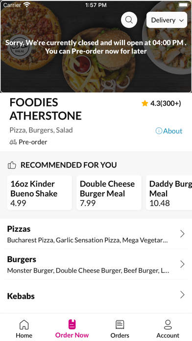FOODIES ATHERSTONE Screenshot