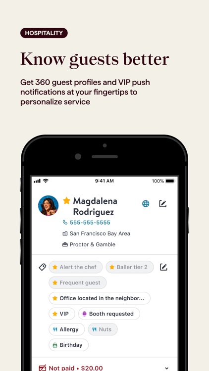 OpenTable for Restaurants