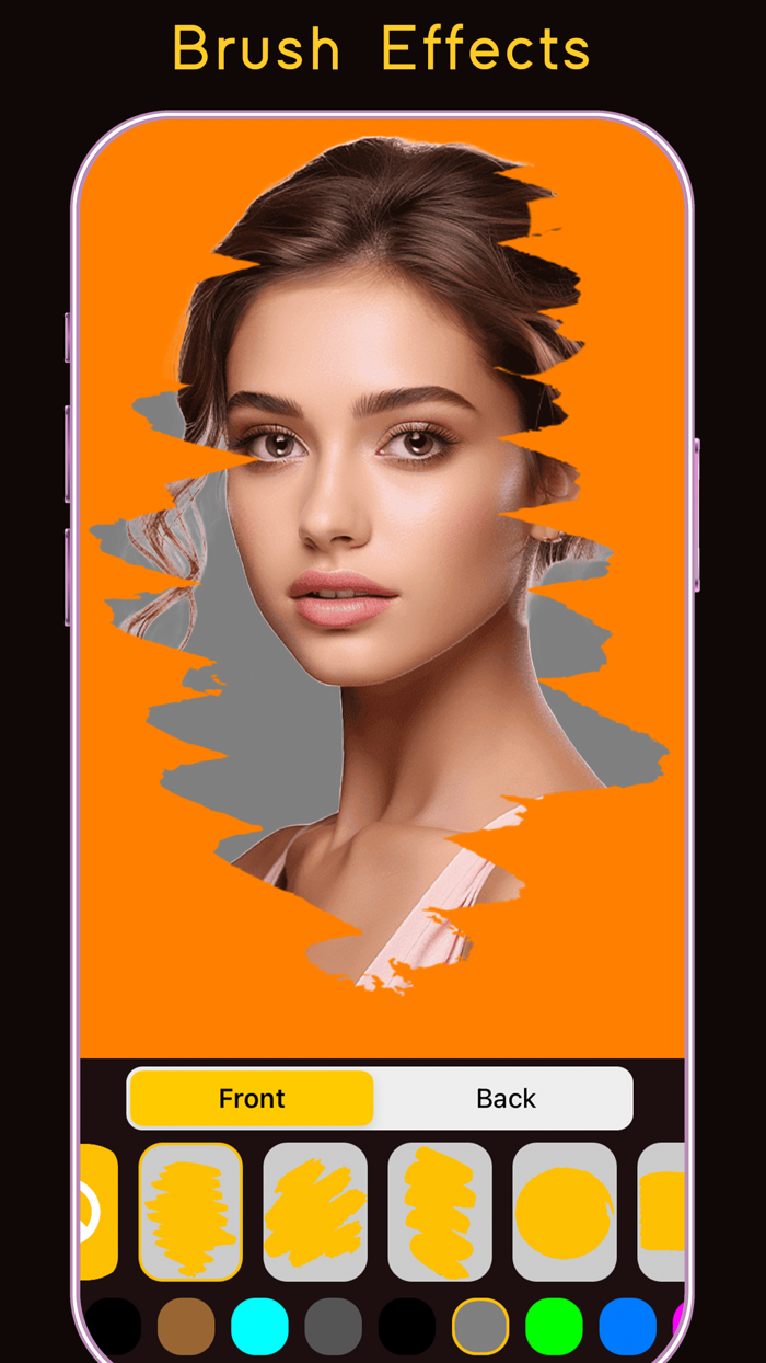 Drip Photo Neon Spiral Editor