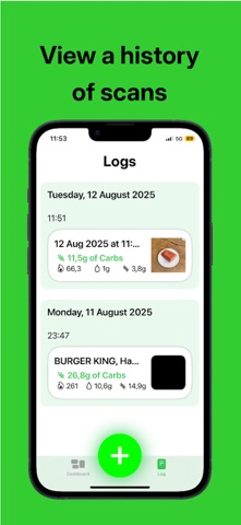 GlucoScan screenshot