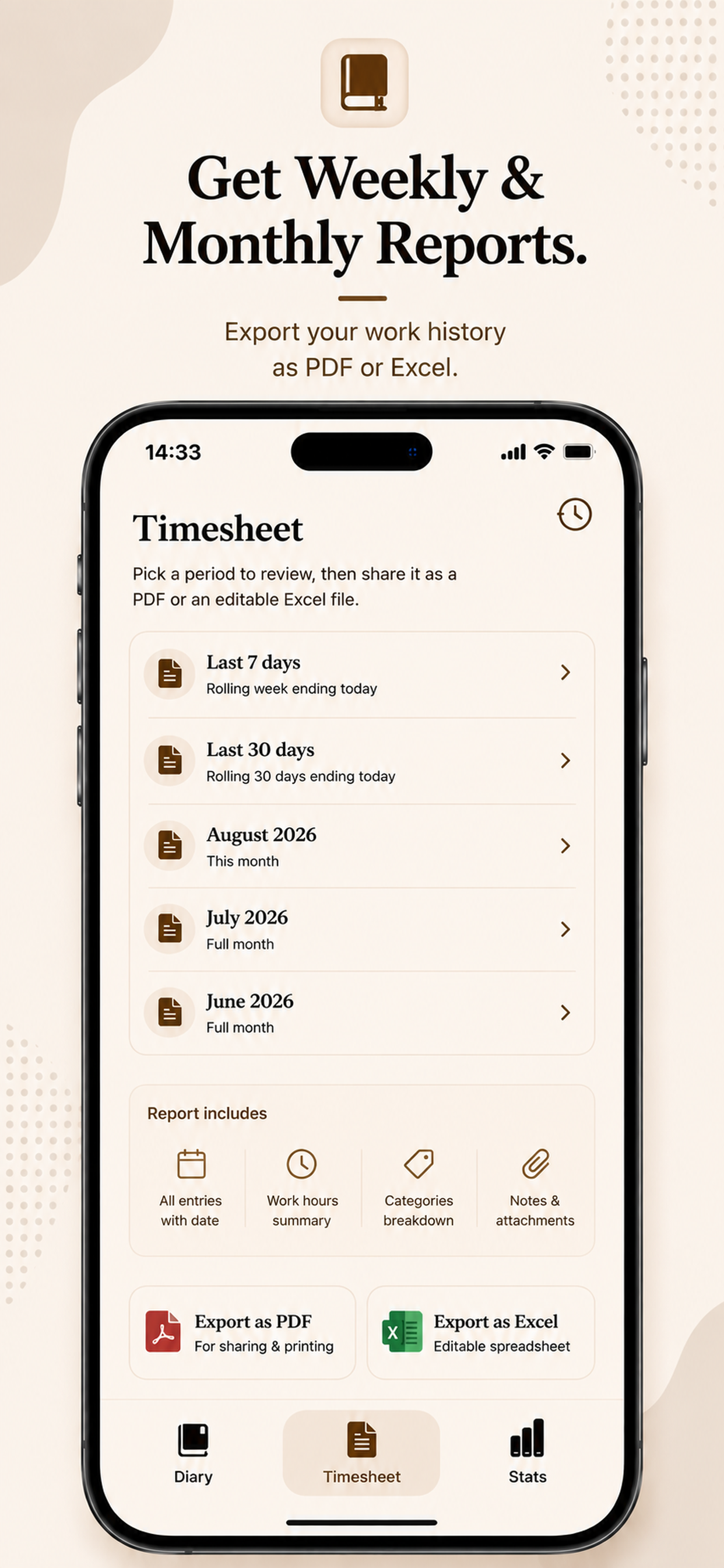 My Work Diary screenshot 4