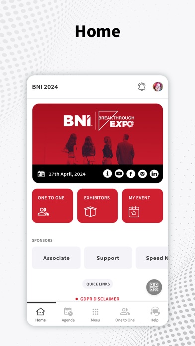 BNI UAE EXPO 2025 Screenshot