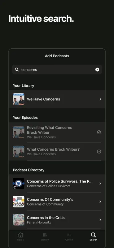 Parasocial: A Podcast Player screenshot 5 of 9