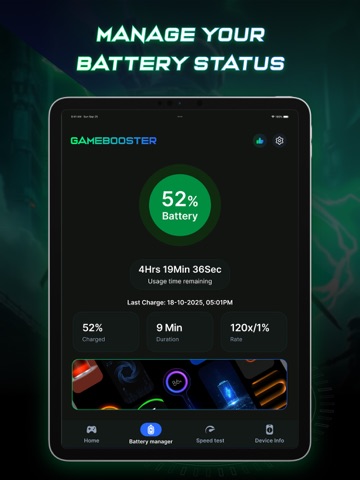 Game Booster: GFX Tool No Lag iPad screenshot