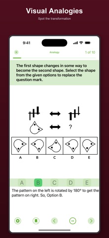 11+ Non Verbal Reasoning Screenshot 5 of 7