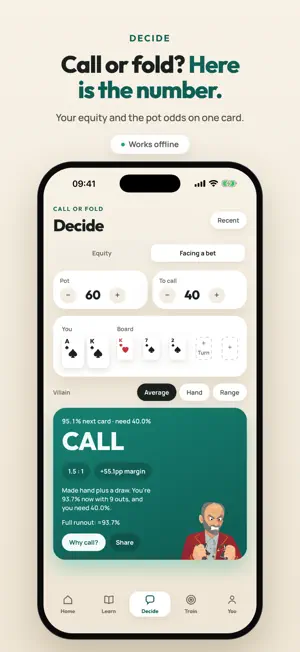 Poker Equity & Odds Calculator screenshot 1