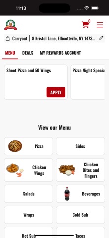 App screenshot
