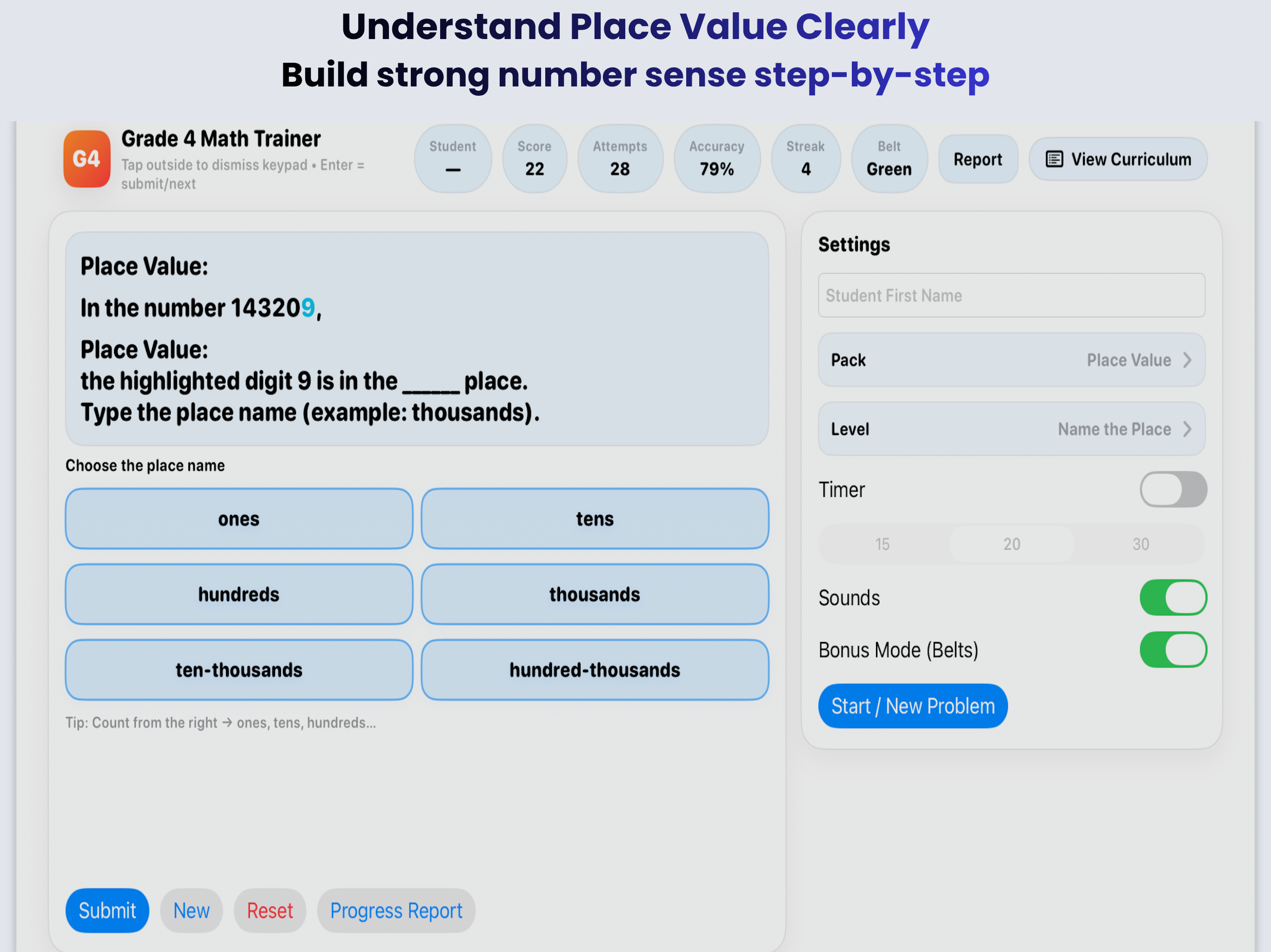 Grade 4 Math Trainer screenshot 5