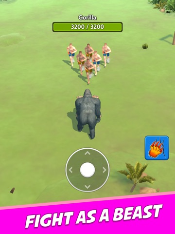 Troops vs Gorilla iPad screenshot