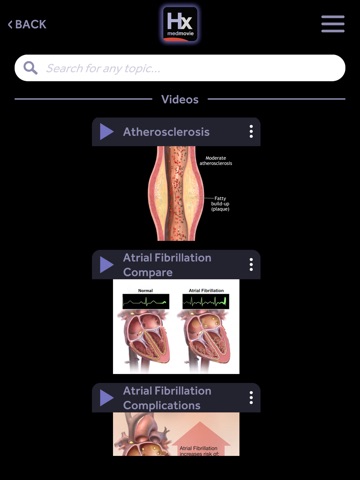 Hx Heart iPad screenshot