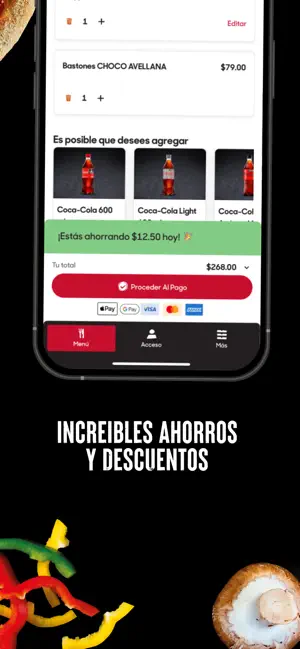 Pizza Hut Mexico iPhone screenshot 4