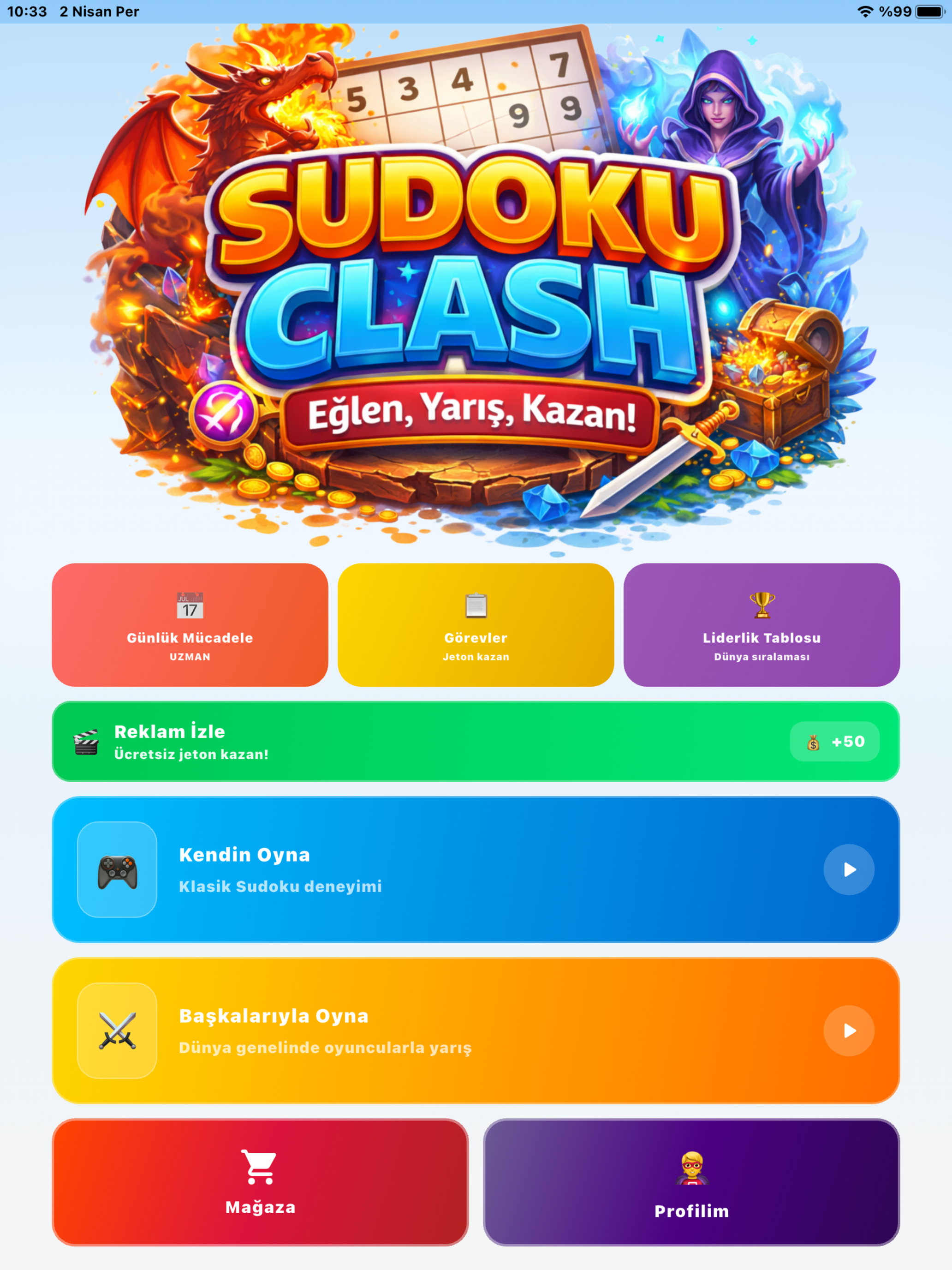 Sudoku Clash