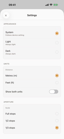Silverlog Hyperfocal screenshot