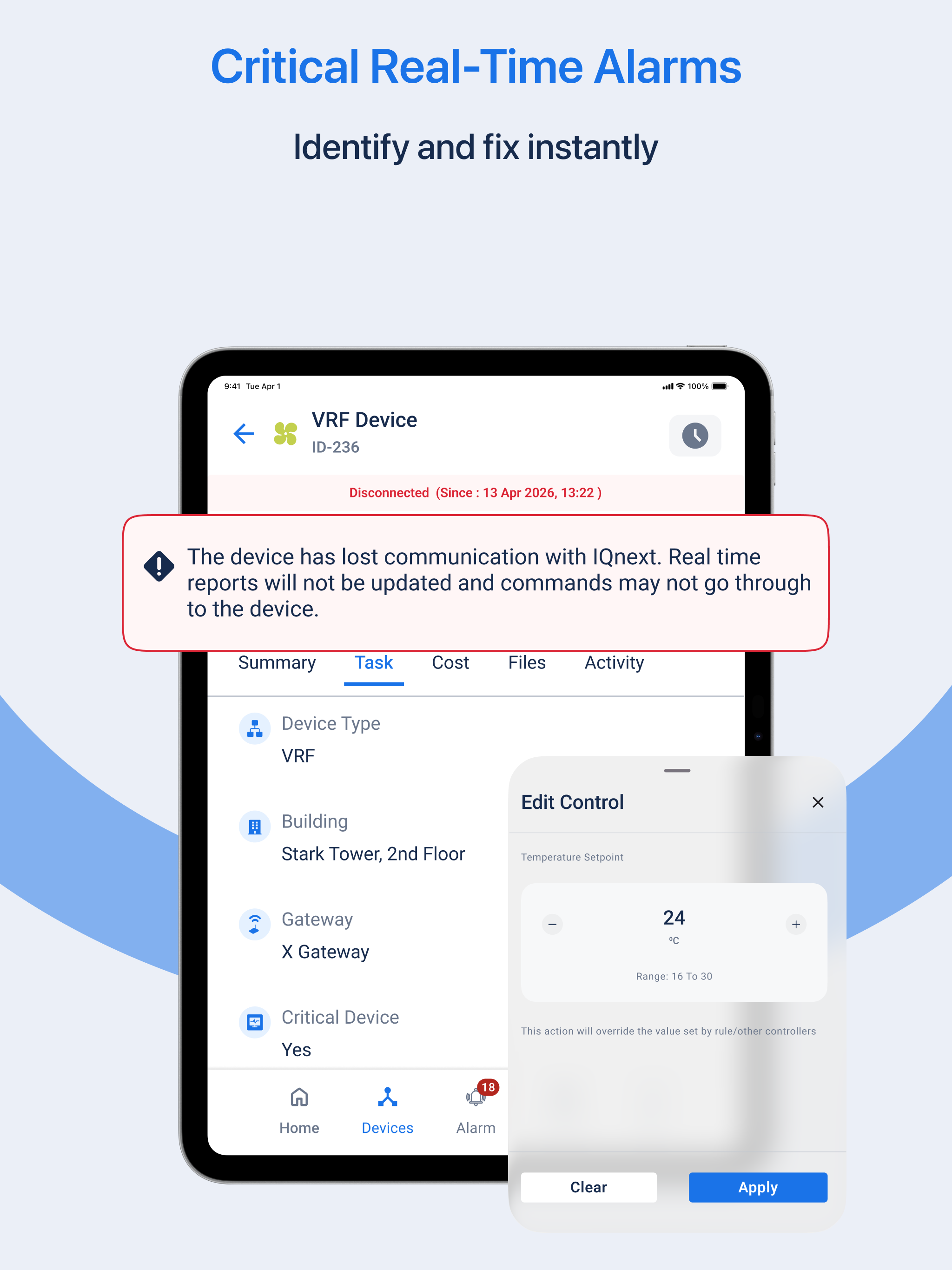 IQnext: Operations Management