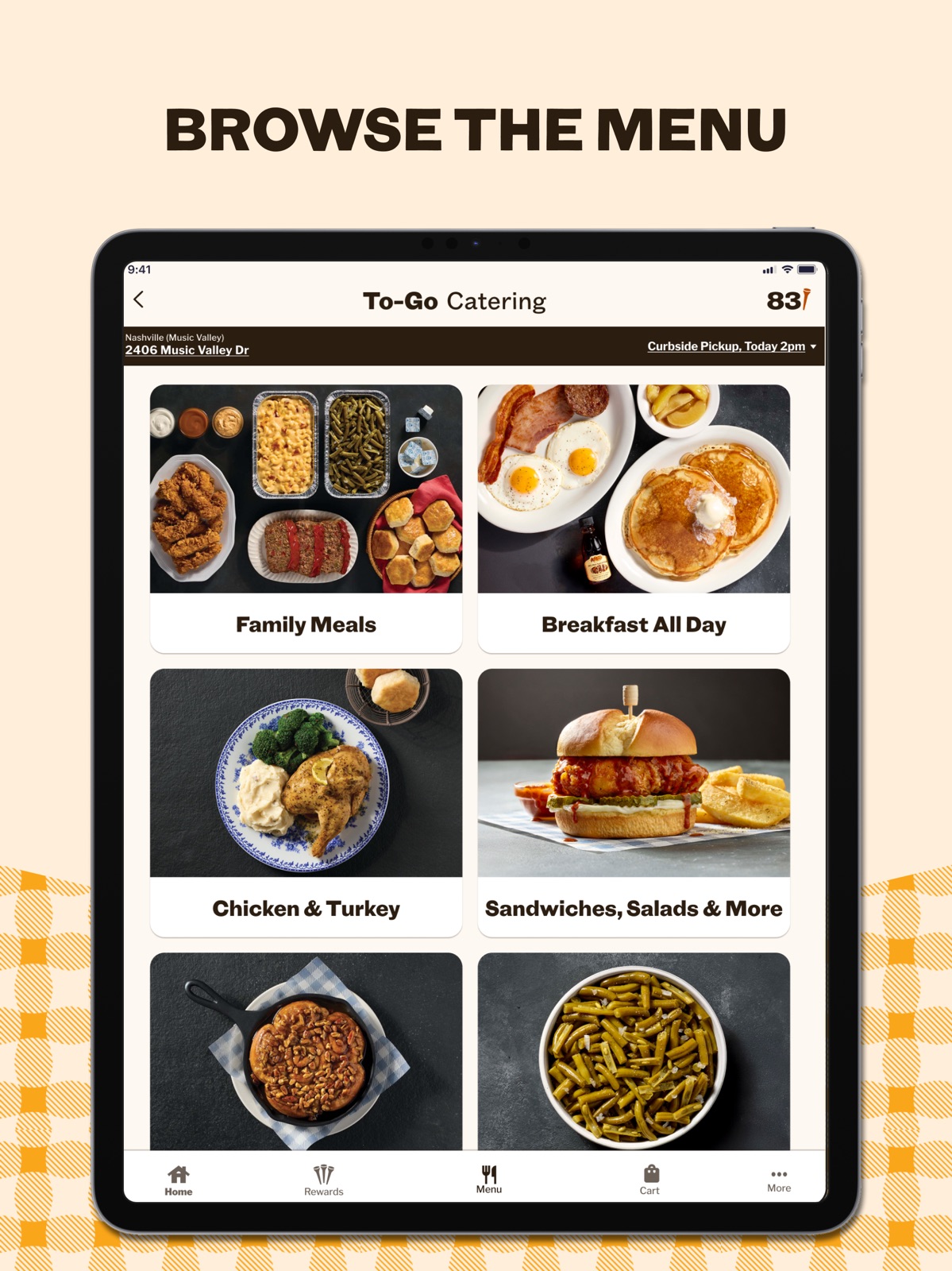 Cracker Barrel ipad screenshot 2
