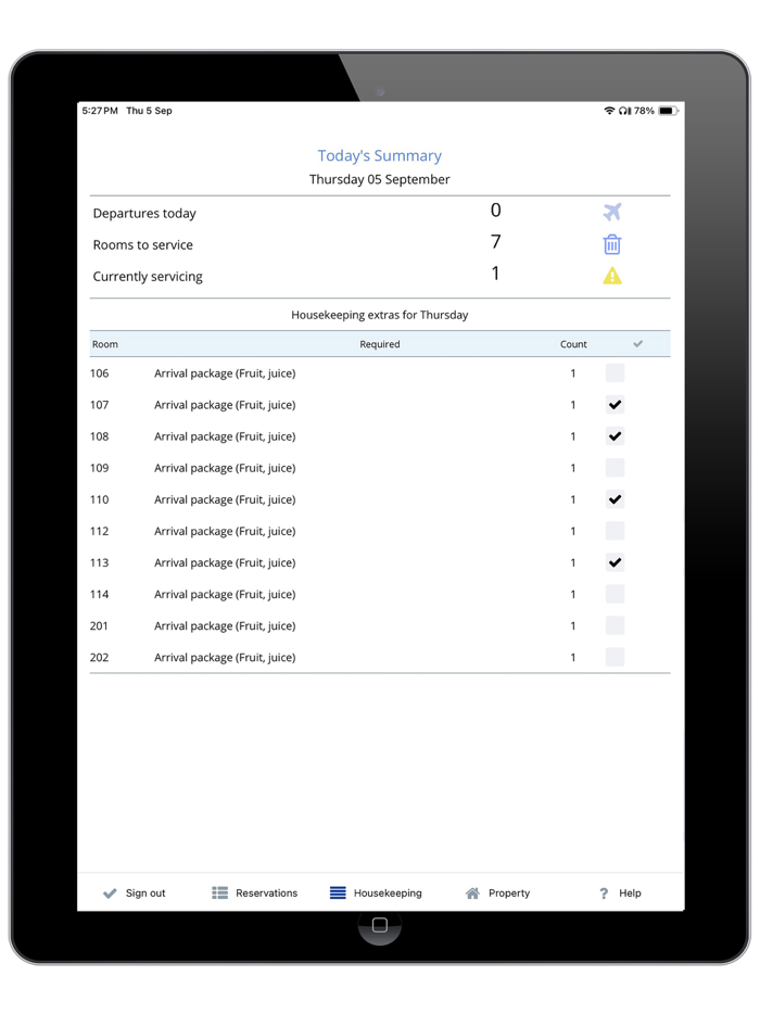 Callista Aurelian Reservations