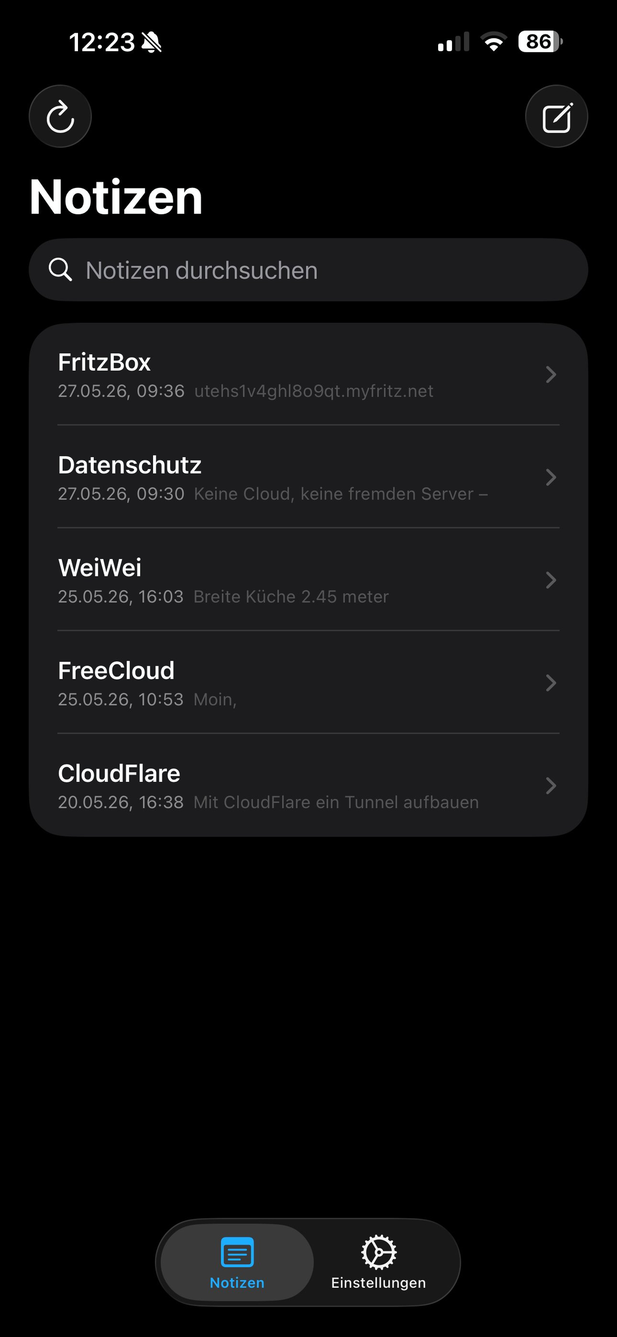 FritzNotes