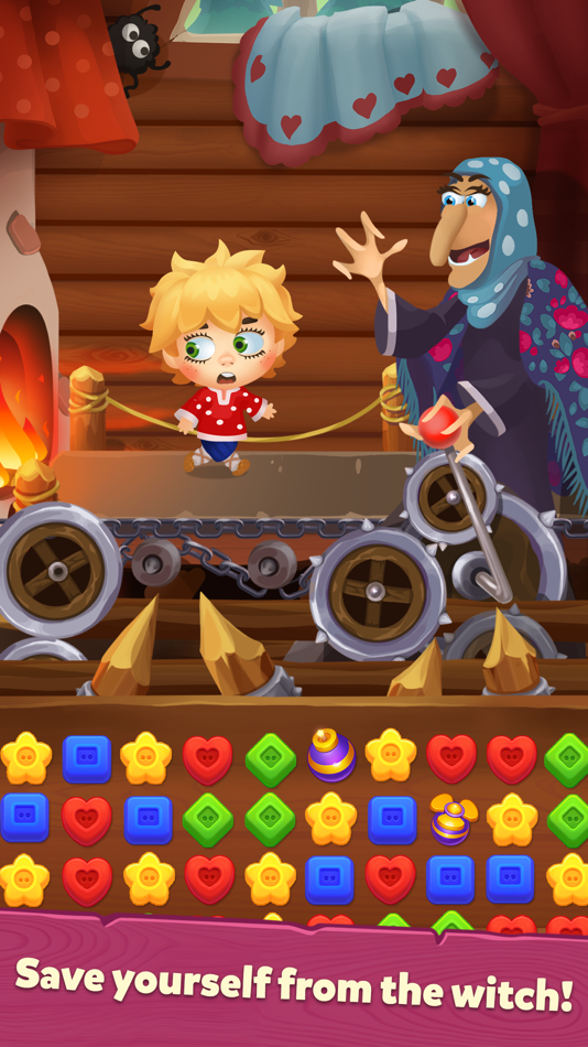 #1. Hoby Tales: Match-3 (iOS) Bởi: Matrix4Games