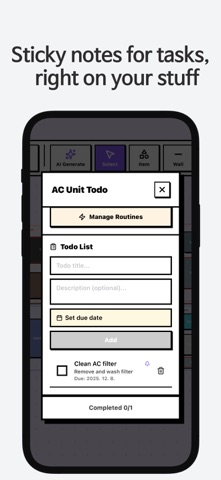 SpaceTodo: Facility Floor Plan screenshot