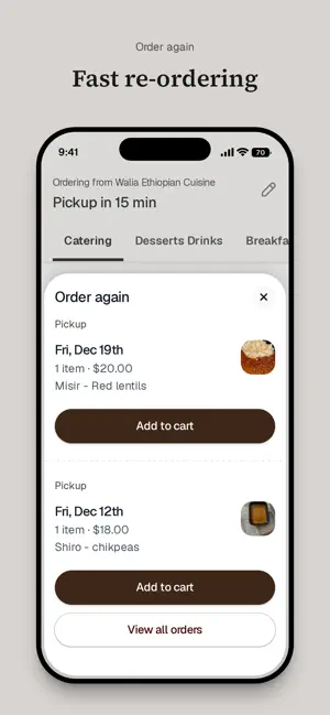 Walia Ethiopian Cuisine screenshot 4