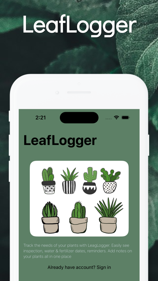 #2. LeafLogger (iOS) 由: Navakanth Mesala