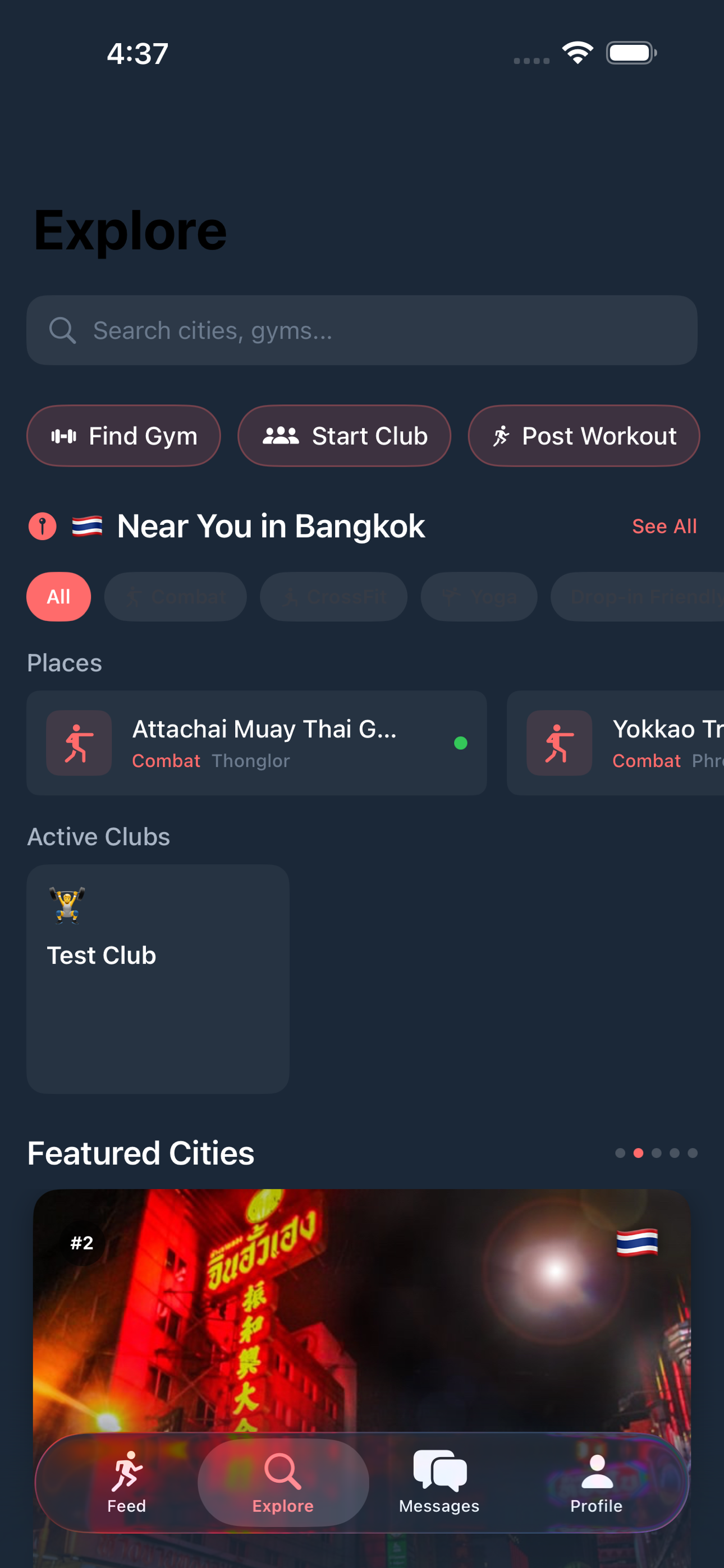 NomadFit screenshot 2