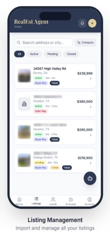 RealEst: AI Real Estate Agents screenshot