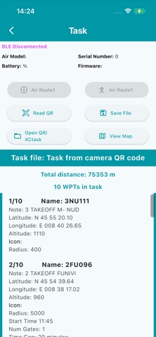 Digifly AirTools BLE screenshot