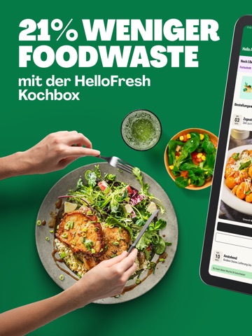 HelloFresh: Kochbox & Rezepte iPad screenshot 1