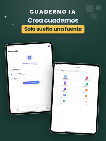 AI Notebook - Quiz LM y Notas iPad screenshot 2