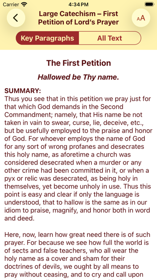 Lutheran Catechism Screenshot 5 of 5