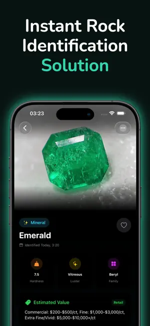 Rock Identifier Crystal ID screenshot 1