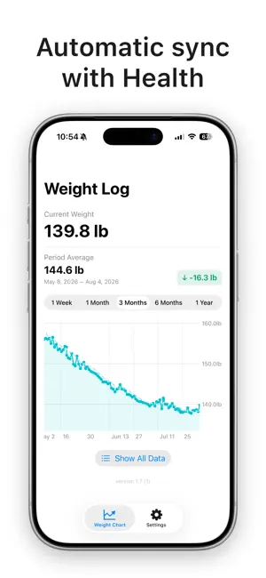Weight Widgets - Tracker & Log screenshot 2