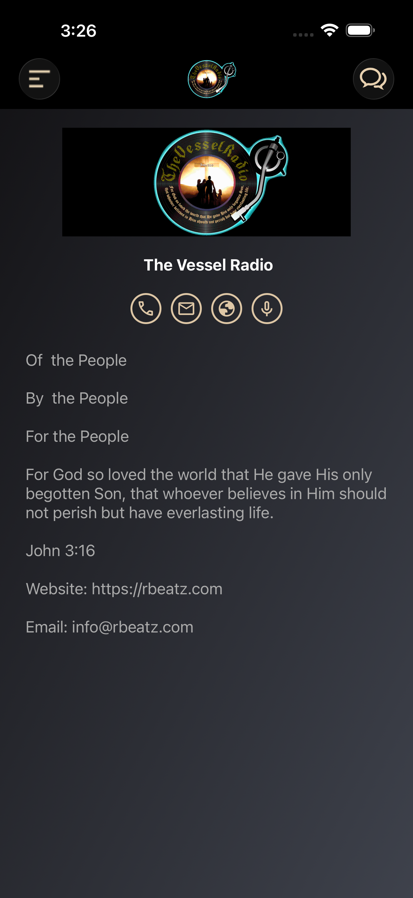 THE VESSEL RADIO screenshot 6