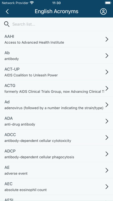 App screenshot