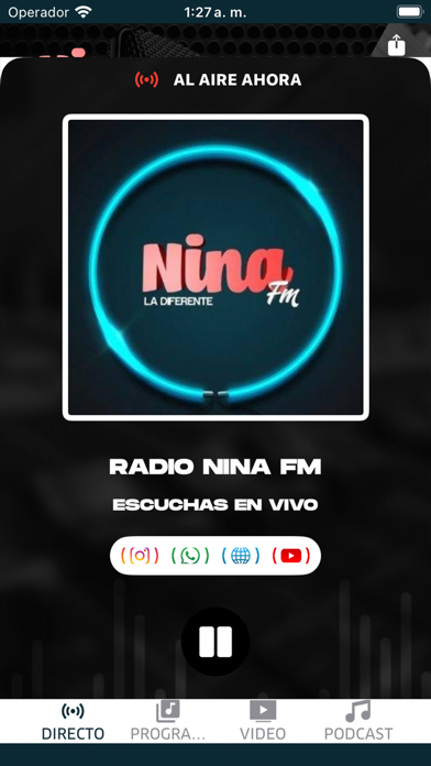 Radio Nina FM Screenshot