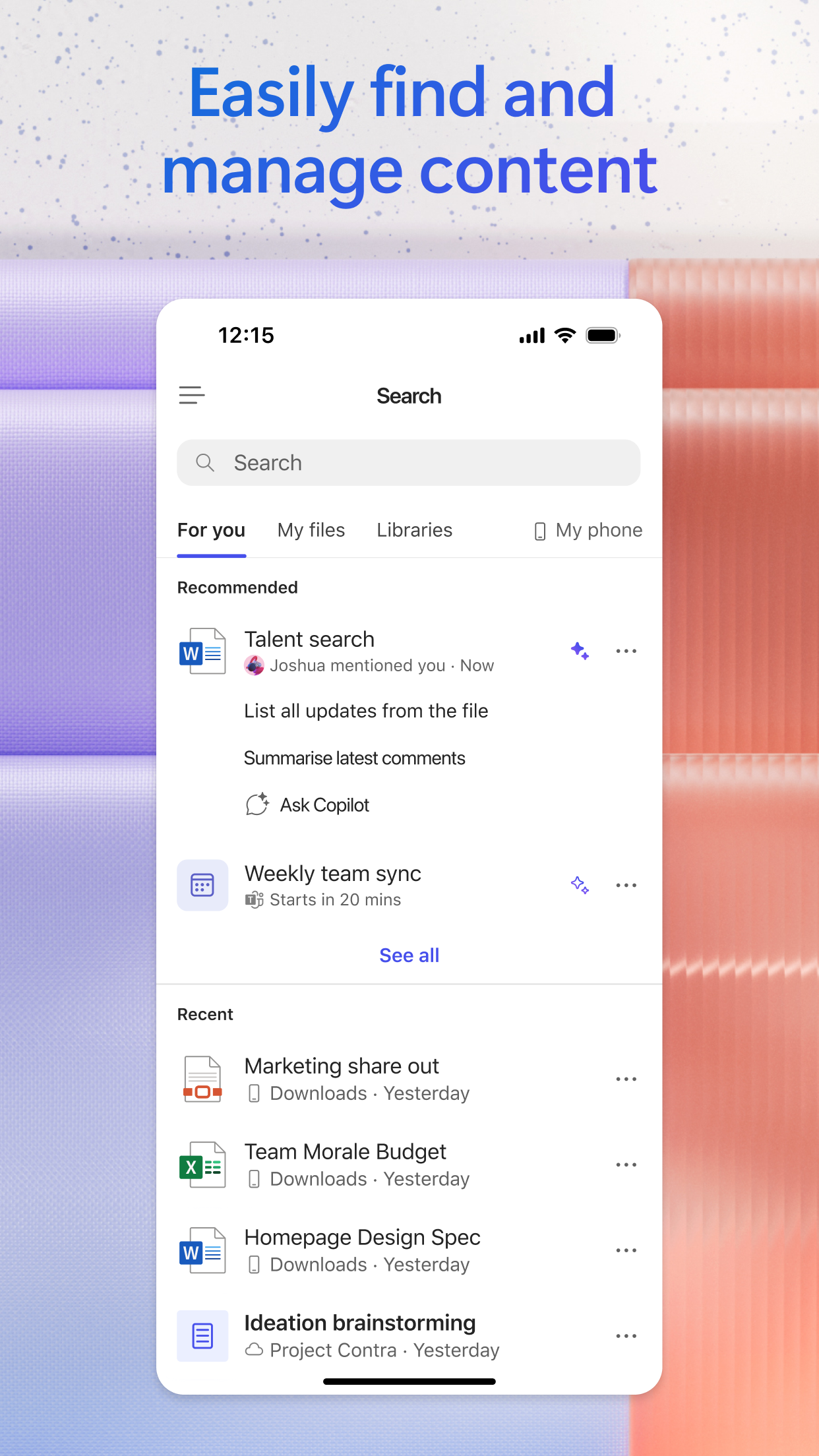 Microsoft 365 Copilot screenshot 4