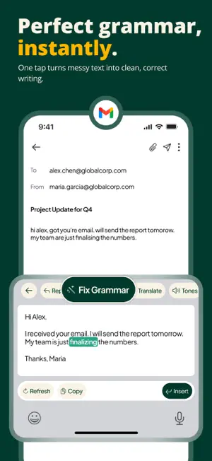 AI Keyboard: Fix Grammar -Fikr screenshot 2