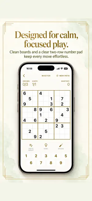 Pure Sudoku Zen screenshot 2