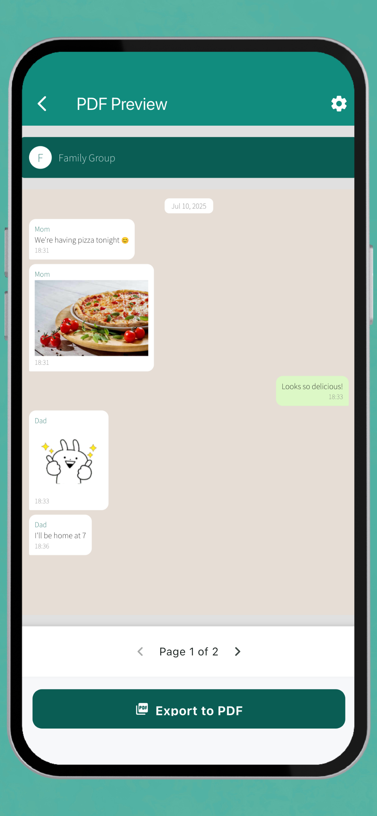 WA Chat Export Viewer screenshot 4
